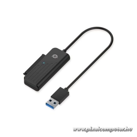 Conceptronic átalakító - ABBY01B (USB-A 3.0 to SATA, Kompatibilis: 2,5" SATA HDD/SSD)
