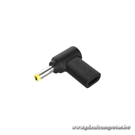 Conceptronic átalakító - ABBY15PC06 (USB-C to Lenovo/Asus/Acer/Toshiba, 18-20V, PD:100W, fekete)
