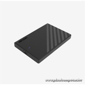   Hikvision HIKSEMI Külső ház 2,5" - SATA HDD/SSD, USB3.1, Type-C, Fekete