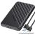Orico Külső HDD/SSD Ház 2.5" - 25PW1-U3-BK/158/ (USB-A 3.0, Max. 7-9,5 mm, Max.: 4TB, fekete)