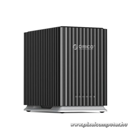 Orico DAS - 9758C3-V1-EU-BK (4x 2,5/3,5 HDD/SSD -> USB-A/C, Max.: 110TB, fekete)