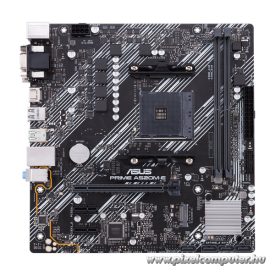   Asus Alaplap - AMD PRIME A520M-E/CSM AM4 (A520, 2xDDR4 4600MHz, 1xGBE LAN, 1xM.2, 4xSATA3, 6xUSB2.0, 7xUSB3.2)