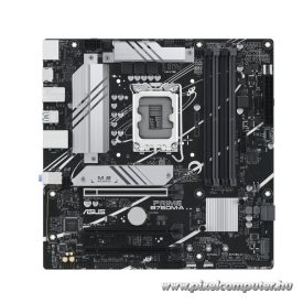   Asus Alaplap - Intel PRIME B760M-A-CSM s1700 (B760, 4xDDR5 7200+MHz, 4xSATA3, 2xM.2, 2xHDMI+DP)