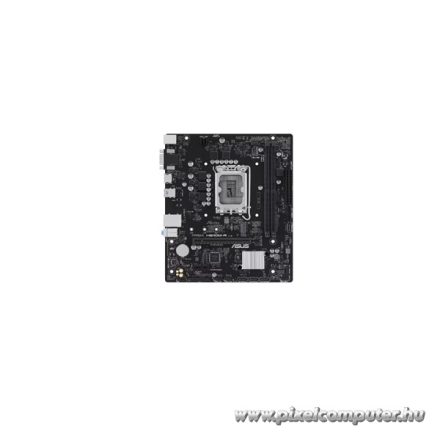 Asus Alaplap - Intel PRIME H610M-R-SI (H610, 2xDDR5 5600MHz, 1Gb LAN, 4xSATA3, 1xM.2, HDMI+DP+VGA)