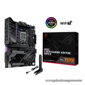   Asus Alaplap - AMD ROG CROSSHAIR X870E APEX AM5 (X870, ATX, 2xDDR5 9600+MHz, 4xSATA3, 5x M.2, 2xUSB4)