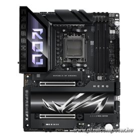   Asus Alaplap - AMD ROG CROSSHAIR X870E HERO AM5 (X870, ATX, 4xDDR5 8600+MHz, 4xSATA3, 5x M.2, HDMI+2xUSB4)