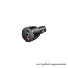   ORICO autós töltő - PL-165-1A2C-BK (Szivargyújtós, USB-C 65W+USB-C 100W+2xUSB-A 36W, fekete)