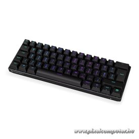   Endorfy Wireless Billentyűzet - Thock Compact (RGB, Kailh Red Switch, mechanikus, 61 gomb, HU, fekete)