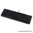 Endorfy Billentyűzet - Thock (RGB, Kailh Red Switch, mechanikus, 104 gomb, 1,8m, HU, fekete)