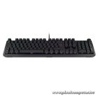 Endorfy Billentyűzet - Thock (RGB, Kailh Red Switch, mechanikus, 104 gomb, 1,8m, HU, fekete)