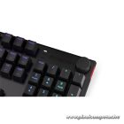 Endorfy Billentyűzet - Thock (RGB, Kailh Red Switch, mechanikus, 104 gomb, 1,8m, HU, fekete)