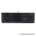 Endorfy Billentyűzet - Thock (RGB, Kailh Red Switch, mechanikus, 104 gomb, 1,8m, HU, fekete)