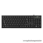 Genius Billentyűzet - KB-100 (Vezetékes, USB, Smart, fekete)