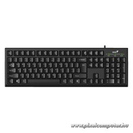   Genius Billentyűzet - KB-100 (Vezetékes, USB, Smart, fekete)