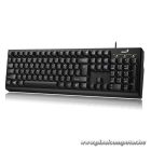 Genius Billentyűzet - KB-100 (Vezetékes, USB, Smart, fekete)