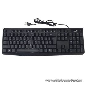 Genius Billentyűzet - KB-117 (Vezetékes, USB, fekete)