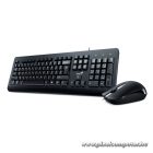 Genius Billentyűzet/Egér Kit - KM-160 (Vezetékes, USB, fekete)