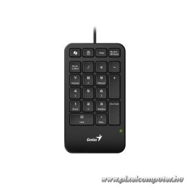   Genius Billentyűzet - Numpad 125 (Vezetékes, USB, numerikus billentyűzet, fekete)
