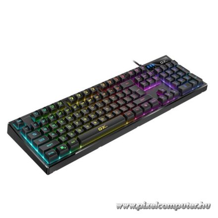 Genius Billentyűzet - Scorpion K7 (Vezetékes, USB, RGB, multimédiás, fekete)