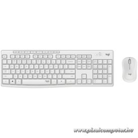   Logitech Billentyűzet/Egér Kit - MK295 (Vezeték nélküli, magyar, fehér)