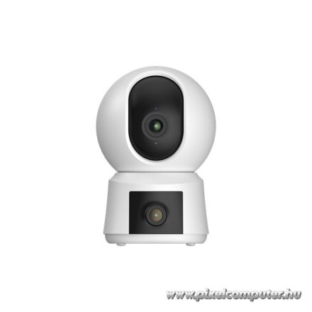 Arenti IP wifi PT dómkamera - P3TT (2x3MP, Dual Lens, beltéri, IR10m, microSD, mikrofon, hangszóró)