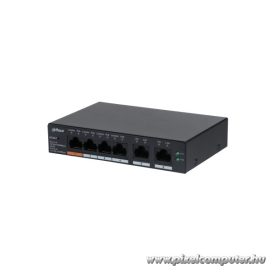   Dahua switch PoE - CS4006-4GT-60 (Cloud Menedzsment; 4x1Gbps PoE; + 2x 1Gbps uplink, 60W)