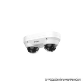   Dahua IP Dual dómkamera - IPC-HDBW2449F-AS-E2-IL (4MP, 2,8mm, IR+LED25m; H265+, IP67, ICR, WDR, IK10, mikrofon)