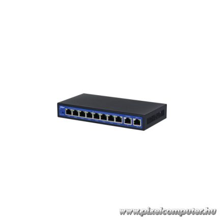 Dahua Vezérlő - EAC10-P (EAP eszközök távoli menedzsmentjéhez; 10 port, 64W af/at PoE)