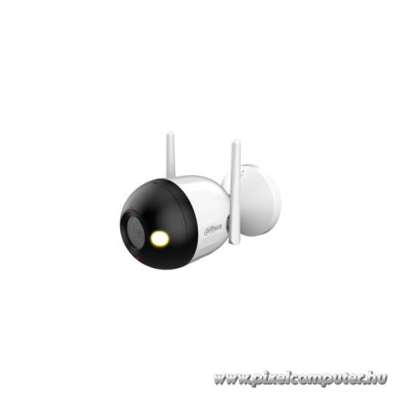 Dahua IP wifi csőkamera - F2C-PV (2MP, 3,6mm, kültéri, 2,4GHz; H265, IR+LED30m, IP67, SD; mikrofon; hangszóró 12VDC)