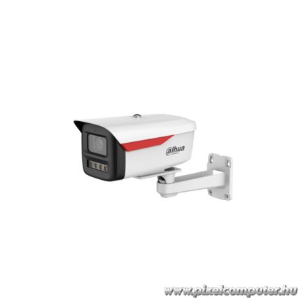 Dahua IP csőkamera - IPC-HFW2449M-S-LED-B-PRO (4MP, F1.0; 3,6mm, kültéri, H265+, IP67, IL50m, SD, PoE, mikrofon; AI)