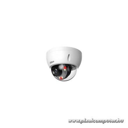 Dahua IP dómkamera - IPC-HDBW2649E-S-IL (DualLight, 6MP, 2,8mm, H265+, IL+IR30m, IP67, ICR, IK10, SD, PoE, mikrofon)