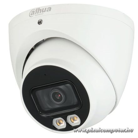 Dahua IP turretkamera - IPC-HDW1239V-A-IL (2MP, 2,8mm, kültéri, H265+, IP67, IR30m+LED20m, ICR, DWDR,3DNR, PoE,mikrofon)
