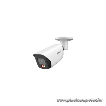 Dahua IP csőkamera - IPC-HFW3649E-AS-IL (AI, 5MP, 3,6mm, H265+, IR+LED30m;  IP67, ICR, WDR, SD, I/O, PoE, mikrofon)