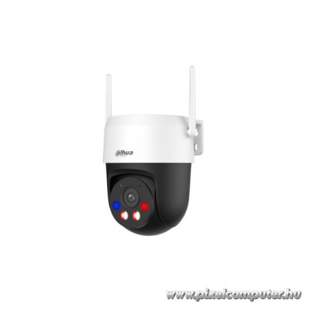 Dahua IP wifi PT dómkamera - P5AS-PV (5MP, 4mm, LED+IR30m; H265, 2,4GHz, mikrofon, hangszóró, SD, 12VDC)