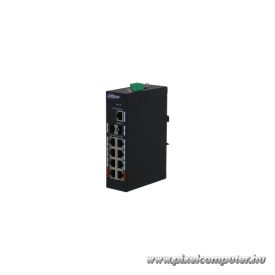  Dahua switch PoE - PFS3211-8GT-120 (8x 100Mbps at/af PoE + 1x 1Gbps + 2x SFP, 120W)