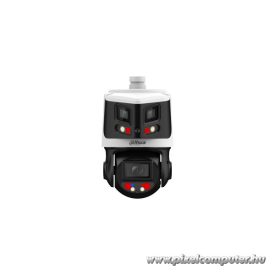   Dahua IP PT Speed dómkamera - SDT3E410-8P-MB-A-PV1 (8MP 4-40mm + 4MP 2,8mm; IR70+LED30m; H265+, IP66)