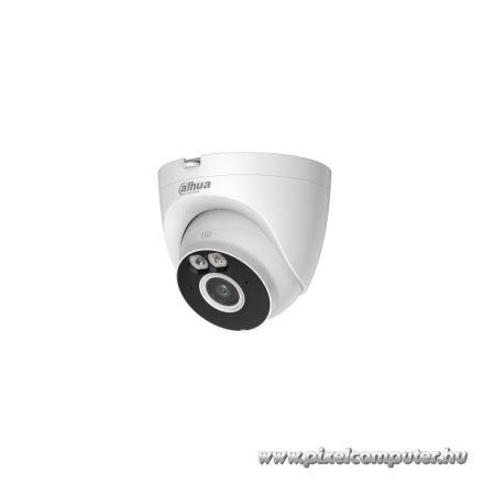 Dahua IP wifi turretkamera - T2A-PV (2MP, 3,6mm, kültéri, 2,4GHz; H265, IR+LED30m, IP67, SD; mikrofon; hangszóró 12VDC)