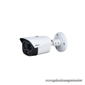   Dahua IP Bullet dual hőkamera - TPC-BF1241-B3F4-DW (256x192, 3,5mm / 4MP, 4mm, ICR, IR30m, IP67, WDR, audio, I/O, PoE)