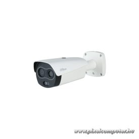   Dahua IP Bullet dual hőkamera - TPC-BF2241-B7F8 (256x192, 7mm / 4MP, 8mm, ICR, IR35m, IP67, WDR, audio, I/O, PoE)
