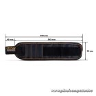 Handy Csuklópánt - 10873B (Mágneses, Poliészter 35 x 9 cm)