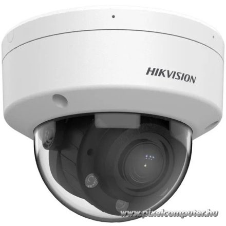 Hikvision IP dómkamera - DS-2CD1743G2-LIZSU (4MP, 2,8-12mm, kültéri, H265+, IP67, IR30m, ICR, WDR, 3DNR, PoE, IK10)