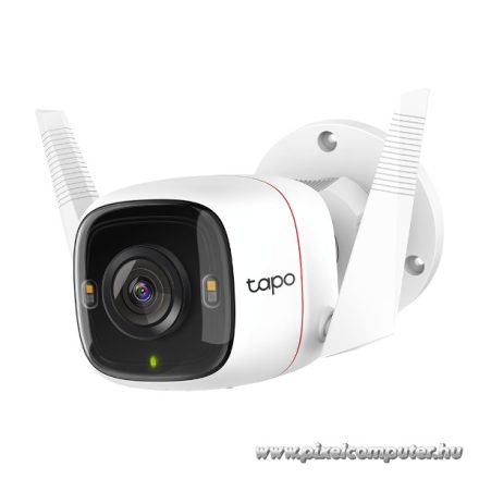 TP-link IP wifi Cső kamera - Tapo C320WS (3MP, 4mm, kültéri IP66, H264, IR30m, SD, mikrofon, 9VDC)