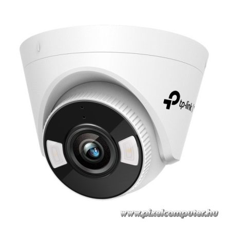 TP-Link IP turretkamera WiFi - C440-W (FullColor, 4MP, 4mm, H265+, fehér LED30m, IR30m, PoE/12VDC; SD)