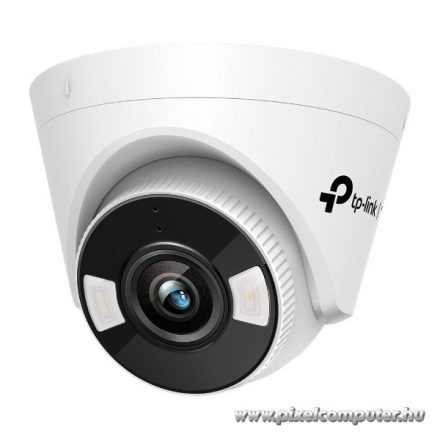 TP-Link IP turretkamera - C450 (FullColor, 5MP, 2,8mm, H265+, LED30m, IR30m, PoE/12VDC, SD, mikrofon, hangszóró)