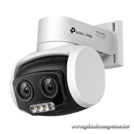   TP-Link IP PT kamera - C540V (FullColor Dual-Lens, 4MP, 4-12mm, H265+, LED+IR30m, IP66; PoE/12VDC; SD; 2 irányú hang)