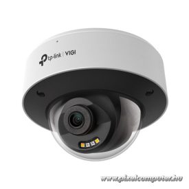   TP-Link IP dómkamera - InSight S245 (FullColor, 4MP, 2,8mm, IP67, IK10,  H265+, LED+IR30m, PoE, mikr., hangsz.; fém ház)