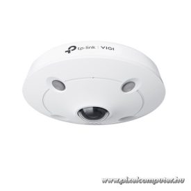   TP-Link IP dómkamera fisheye - InSight S655I (5MP, 1.44mm 360°, IK10, IP67, H265+, IR10m, 12VDC/PoE, mikrofon, hangsz.)