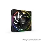 Be Quiet! Cooler 12cm - LIGHT WINGS 120mm PWM high-speed (RGB, 2500rpm, 31dB, fekete)