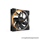 Be Quiet! Cooler 14cm - LIGHT WINGS 140mm PWM (RGB, 1500rpm, 23,3dB, fekete)
