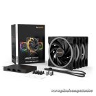 Be Quiet! Cooler 12cm - LIGHT WINGS 120mm PWM 3 db! (RGB, 2500rpm, 31dB, fekete)